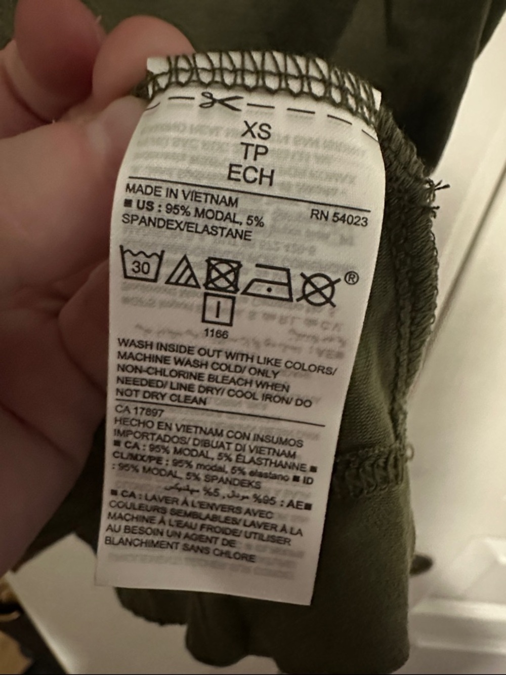 Old Navy Olive Crewneck Short Sleeve Tee - Picture 7 of 7